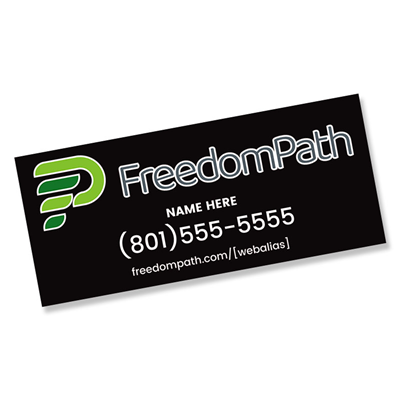 FreedomPath Window/Car Decal - 46x18